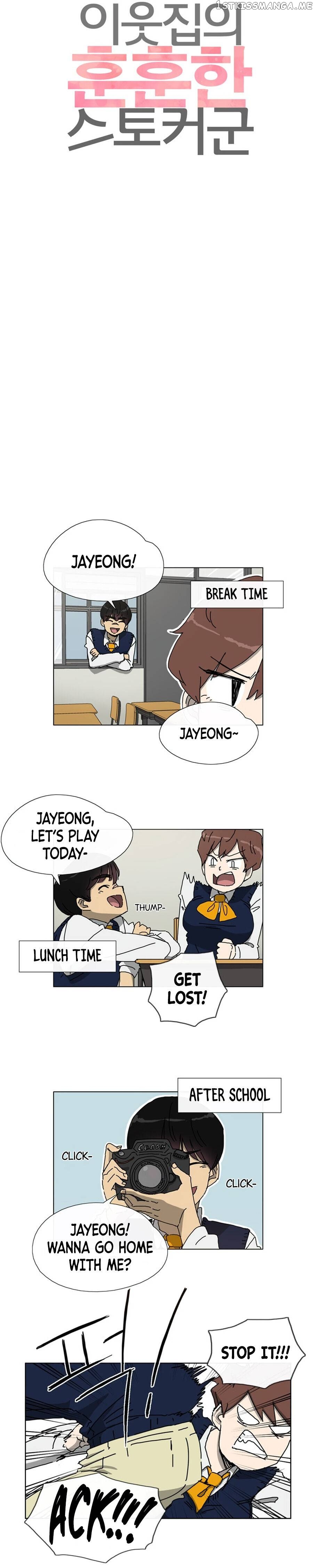 My Next-Door Neighbor, the Handsome Stalker Boy Chapter 7 - page 4