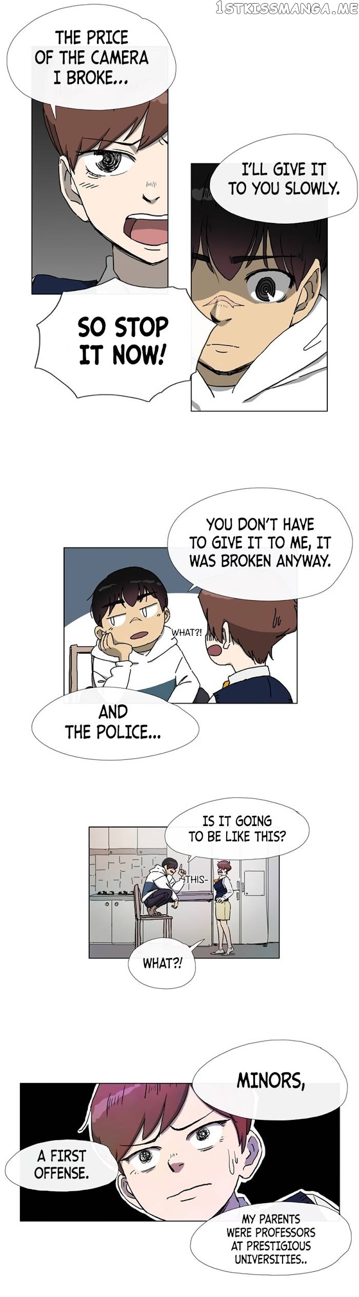 My Next-Door Neighbor, the Handsome Stalker Boy Chapter 5 - page 13
