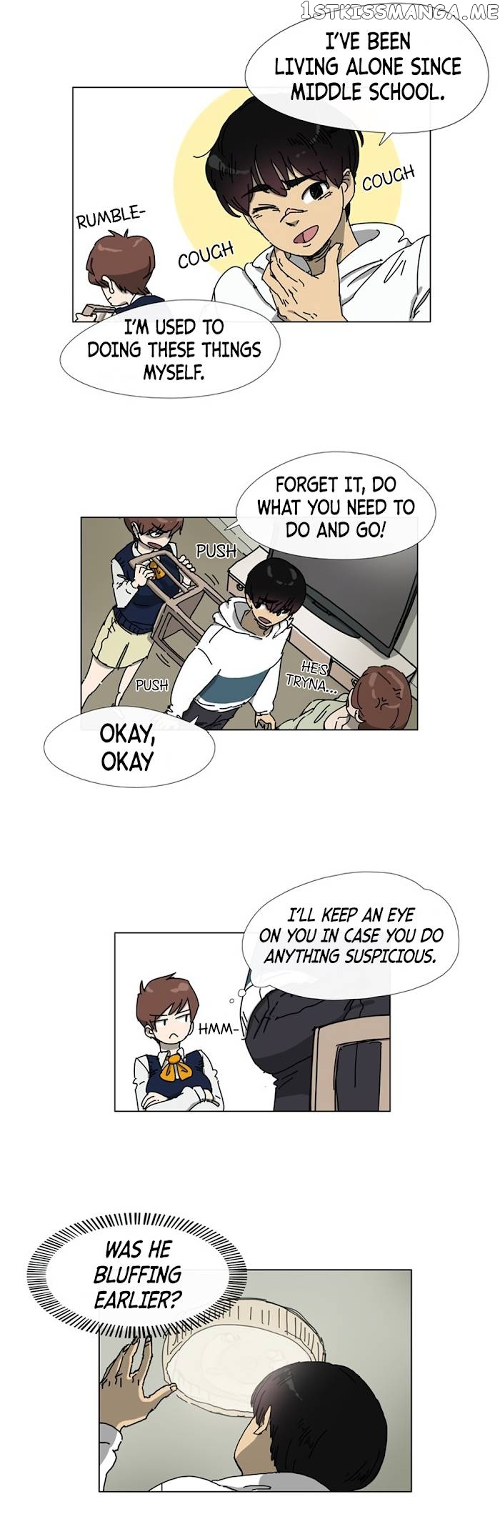 My Next-Door Neighbor, the Handsome Stalker Boy Chapter 5 - page 8