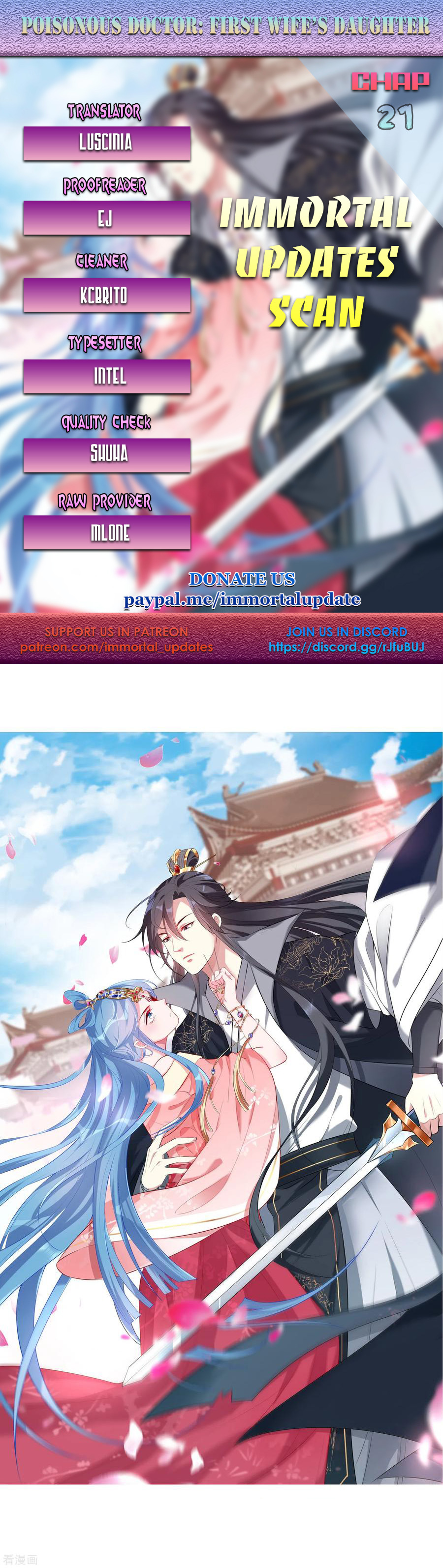 Poisonous Doctor: First Wife’s Daughter chapter 21 - page 1