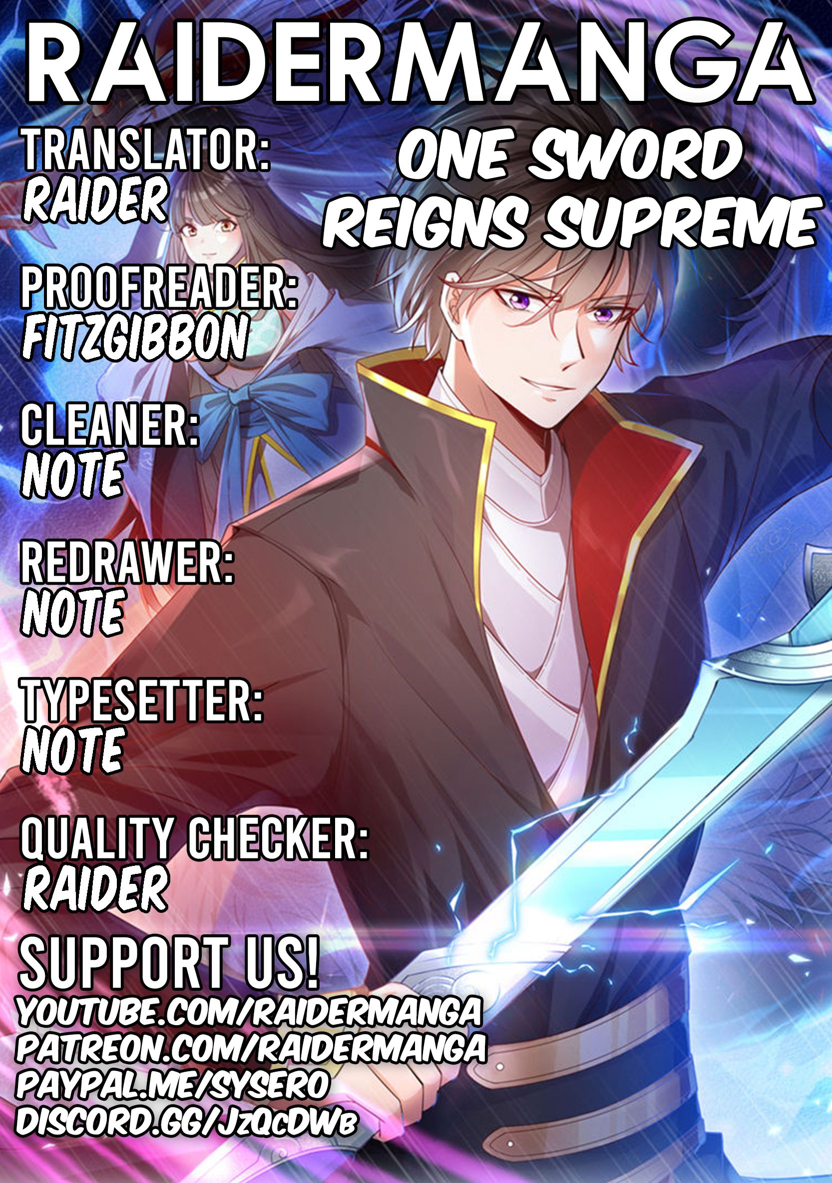One Sword Reigns Supreme chapter 49 - page 1