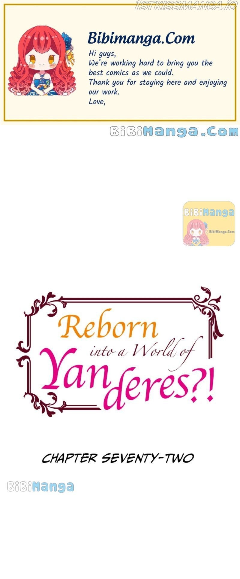 Reborn into a World of Yanderes?! Chapter 72 - page 1