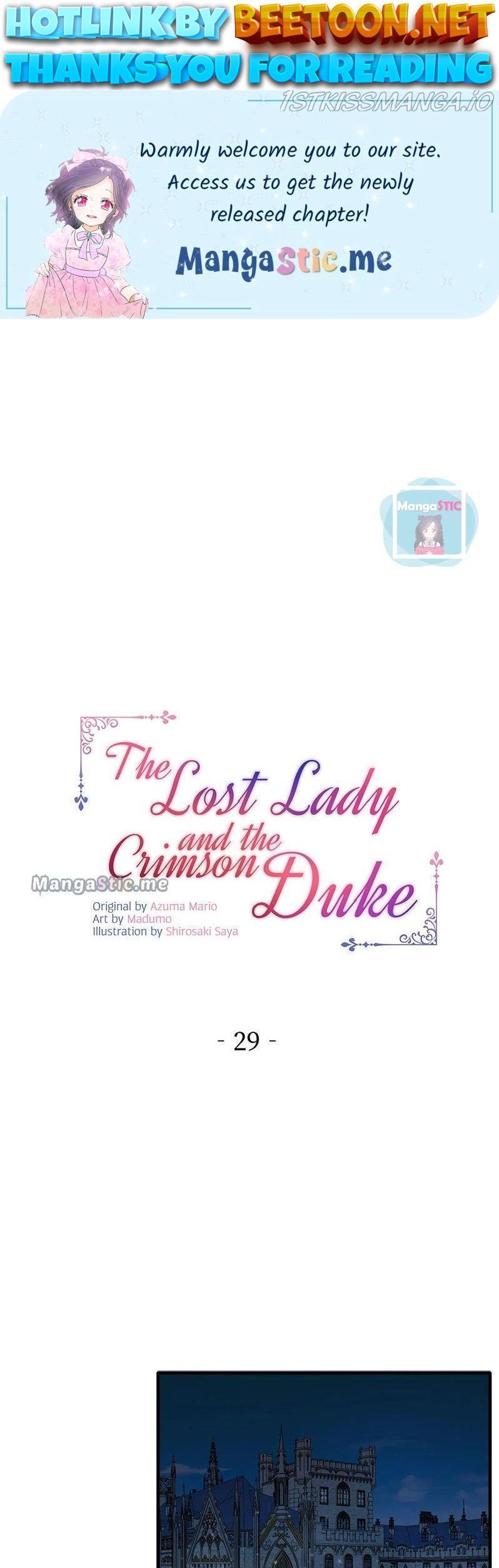 The Lost Lady and the Crimson Duke Chapter 29 - page 1