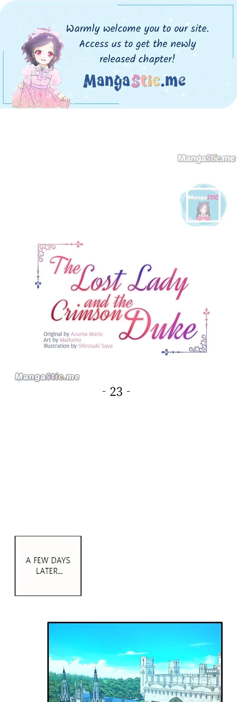 The Lost Lady and the Crimson Duke Chapter 23 - page 1
