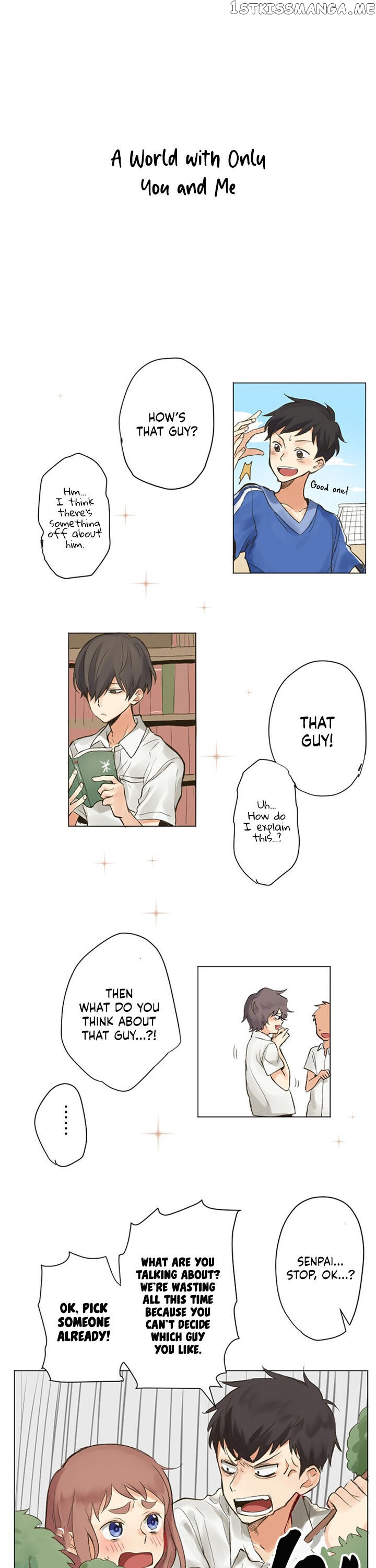The World With Only You And Me chapter 38 - page 1