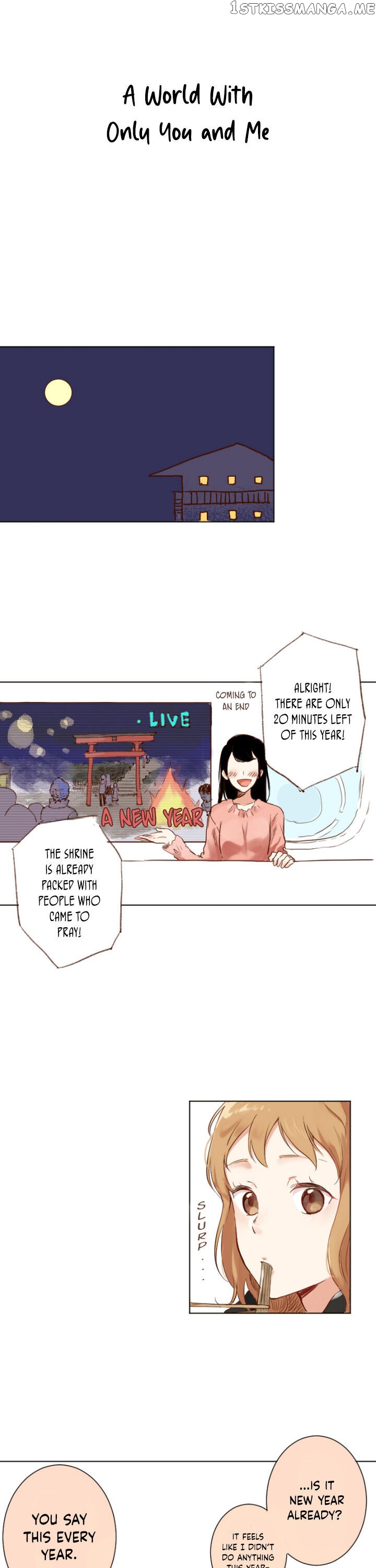 The World With Only You And Me chapter 11 - page 1