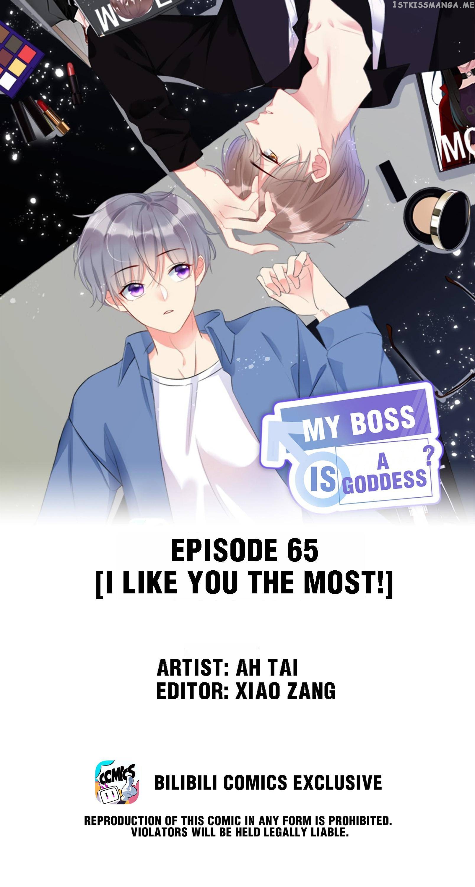 My Boss is a Goddess chapter 65 - page 1