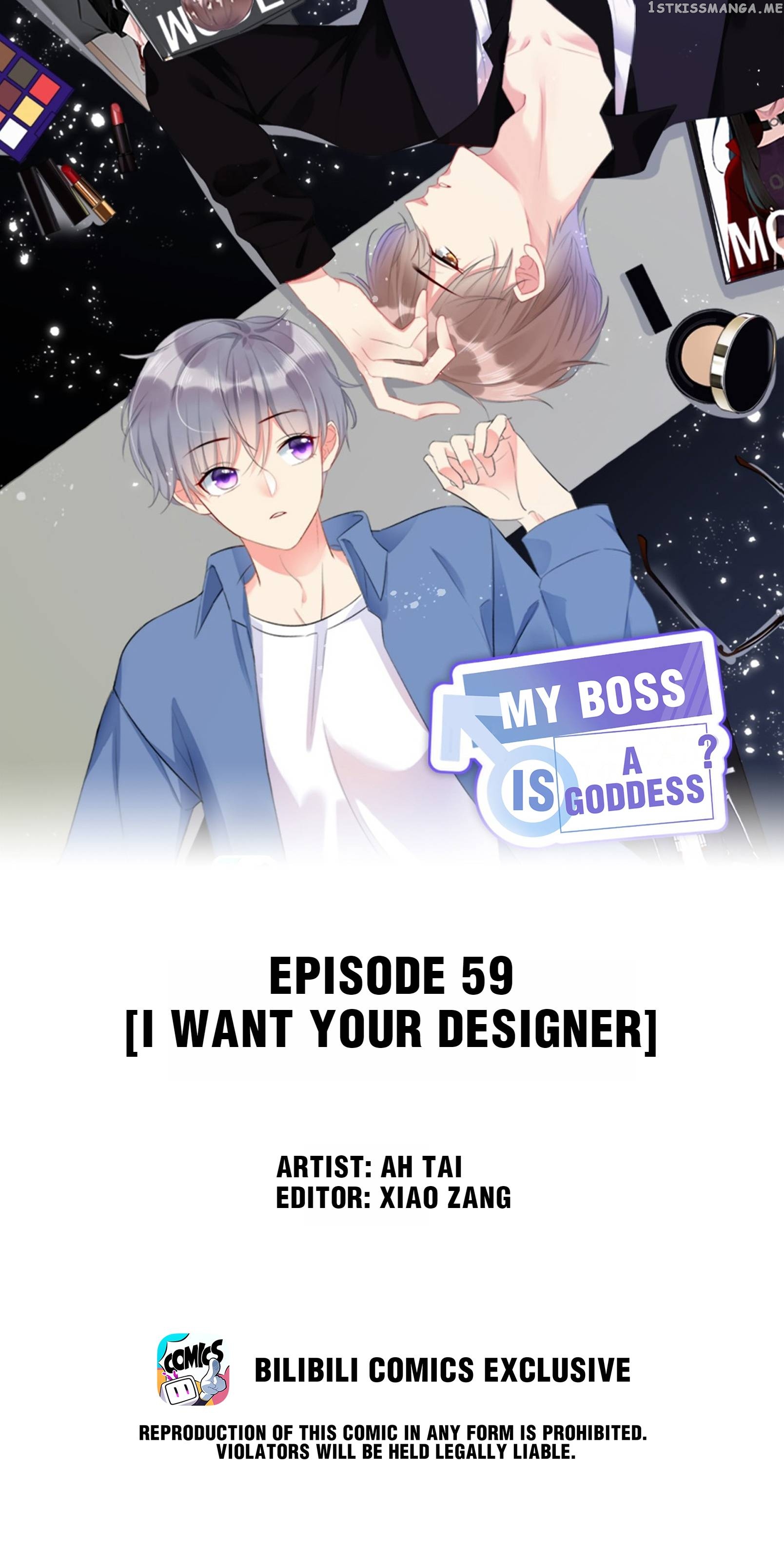 My Boss is a Goddess chapter 59 - page 1