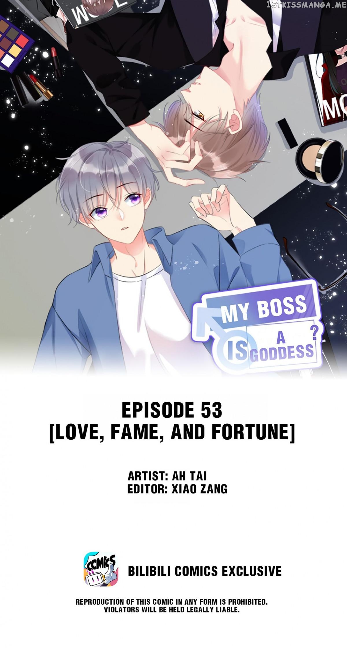 My Boss is a Goddess chapter 53 - page 1