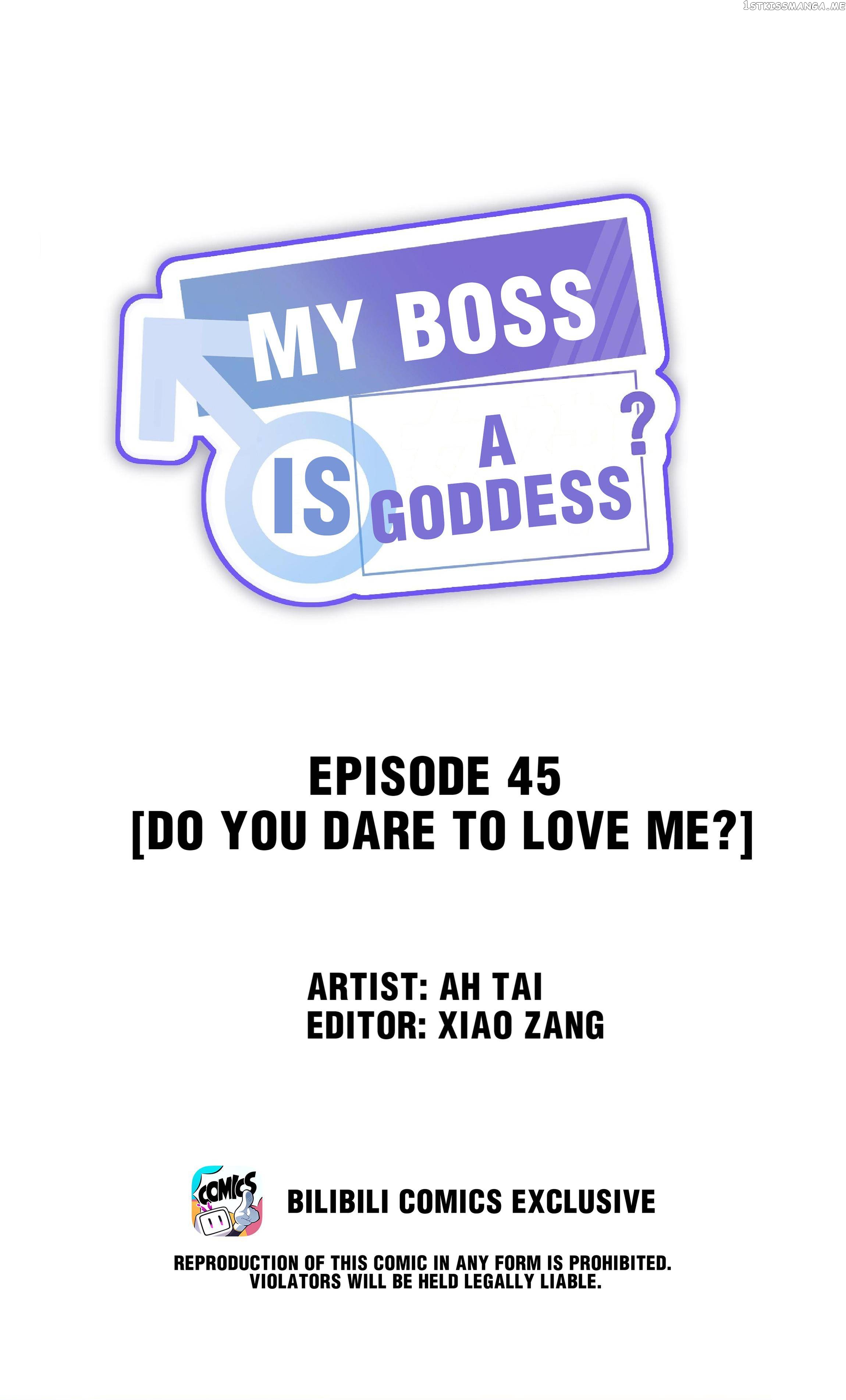 My Boss is a Goddess chapter 45 - page 1