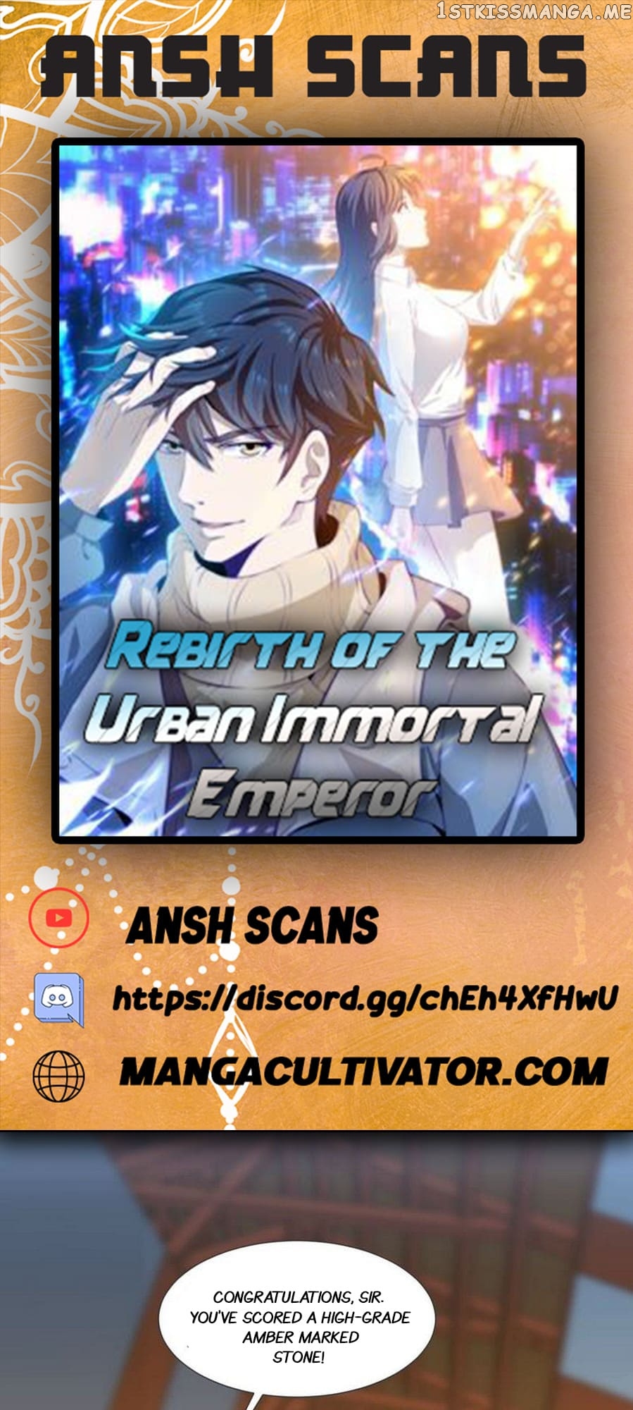Rebirth Of The Urban Immortal Emperor chapter 65 - page 1