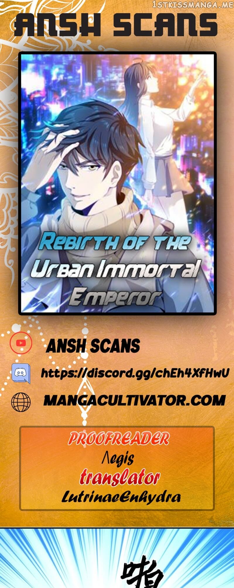 Rebirth Of The Urban Immortal Emperor chapter 58 - page 1