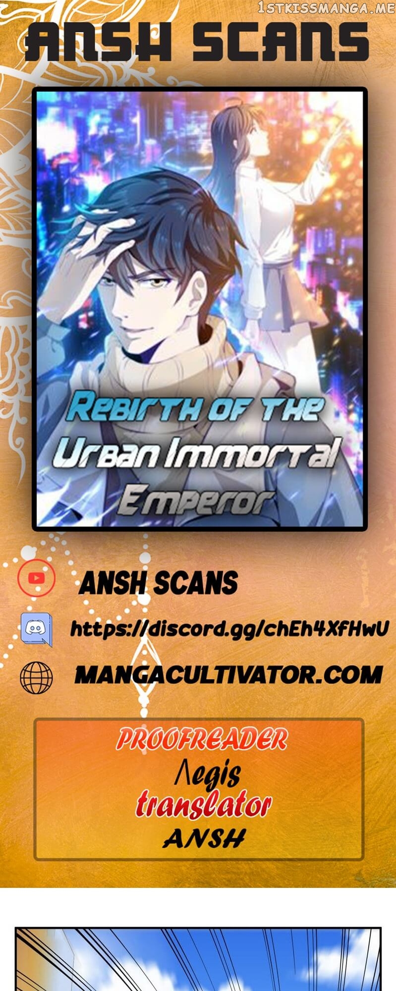 Rebirth Of The Urban Immortal Emperor chapter 56 - page 1