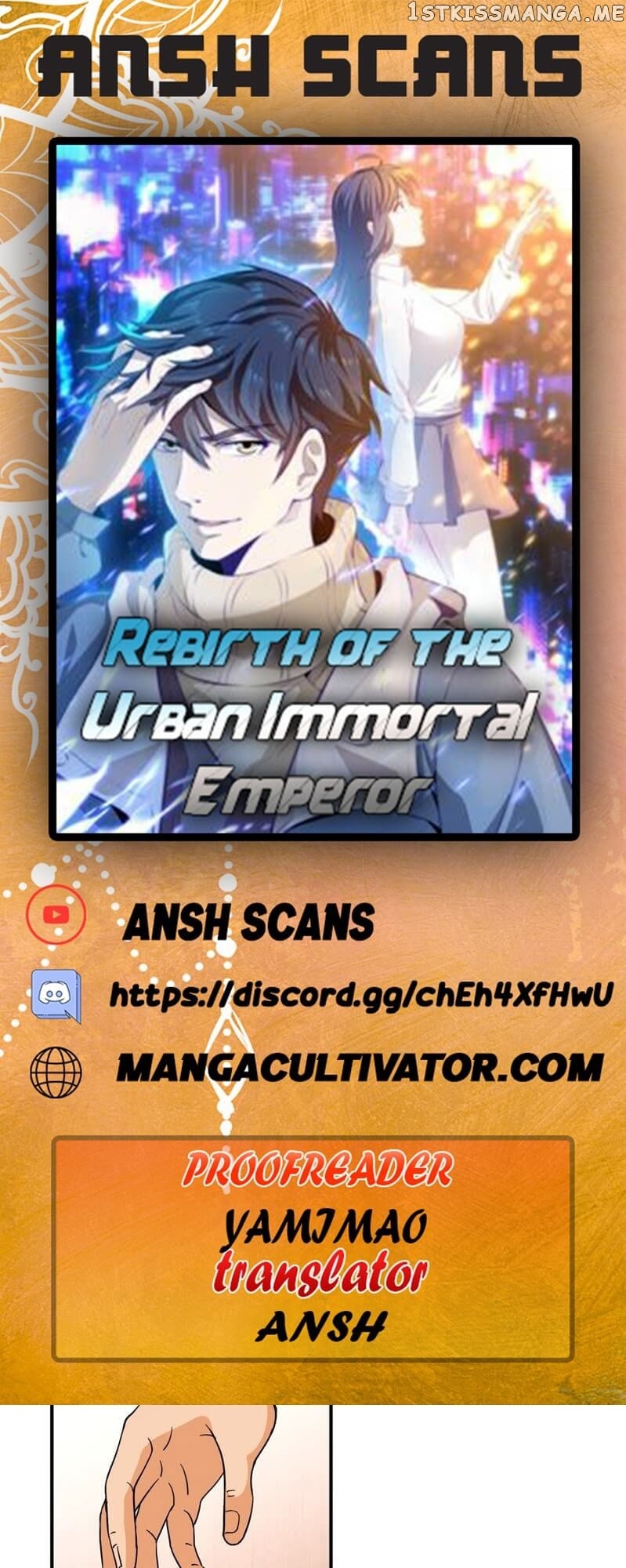 Rebirth Of The Urban Immortal Emperor chapter 55 - page 1