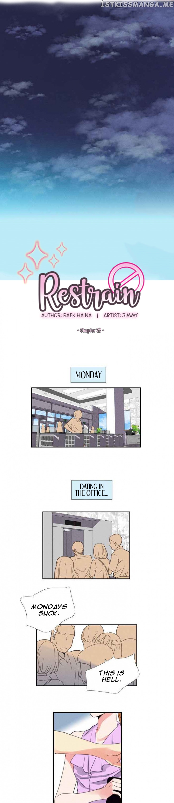 Restrain - Manga chapter 23 - page 5
