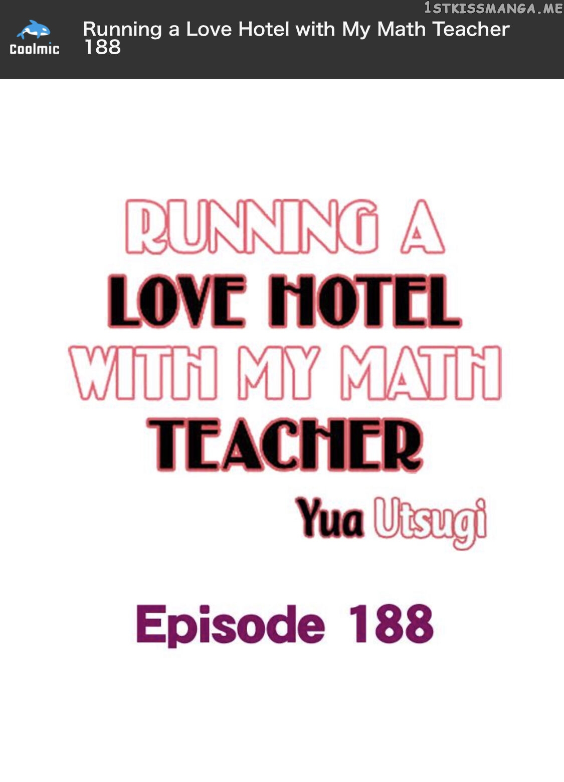 Running A Love Hotel With My Math Teacher chapter 188 - page 2