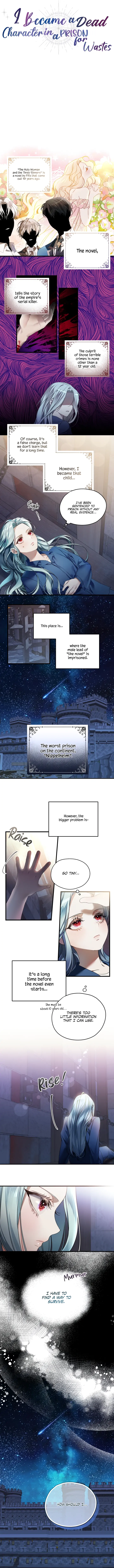 I Became a Dead Character in a Prison for Wastes Chapter 0 - page 2
