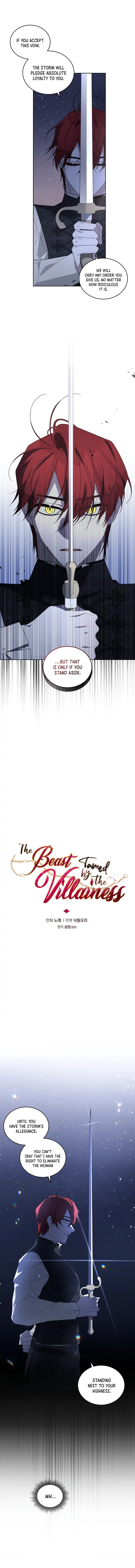 The Villainess Tames The Beast Chapter 38 - page 1
