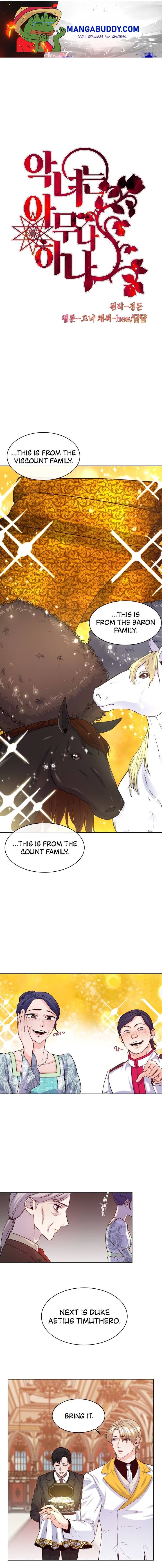 Anyone Can Become a Villainess chapter 47 - page 1