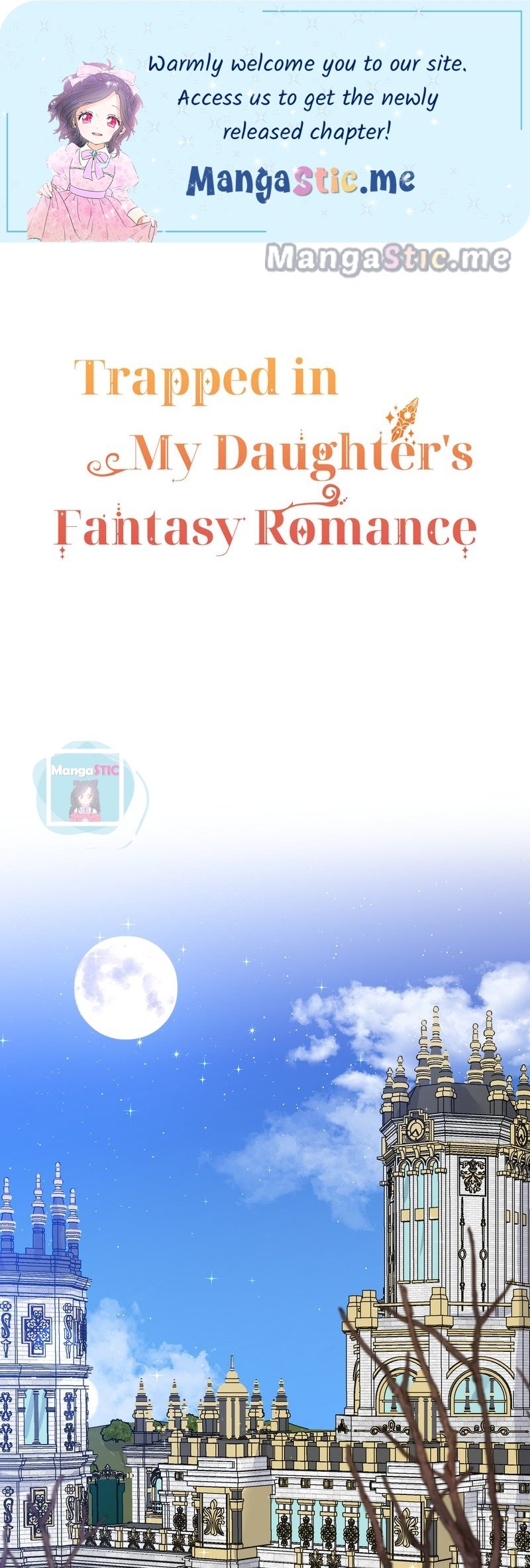 Trapped in My Daughter’s Fantasy Romance Chapter 54 - page 1