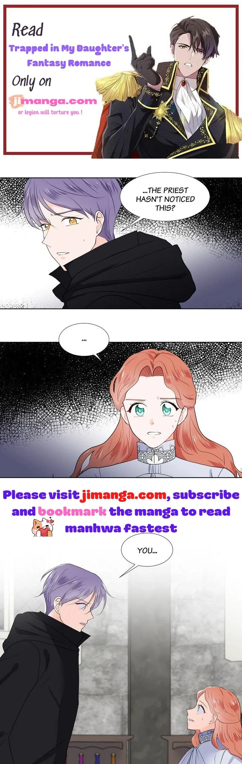 Trapped in My Daughter’s Fantasy Romance Chapter 37 - page 1