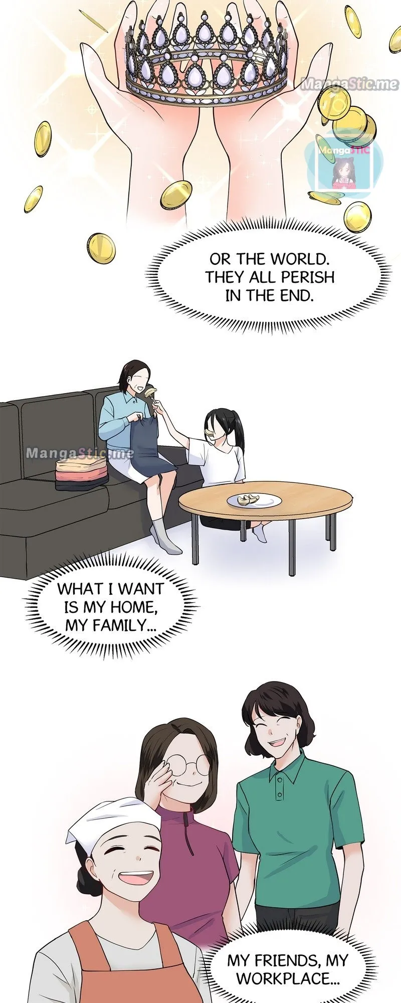 Trapped in My Daughter’s Fantasy Romance Chapter 29 - page 11