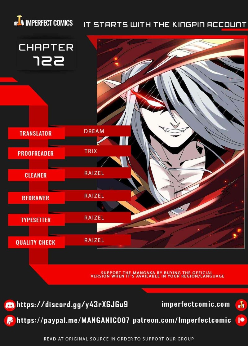 It Starts with a kingpin account chapter 122 - page 1