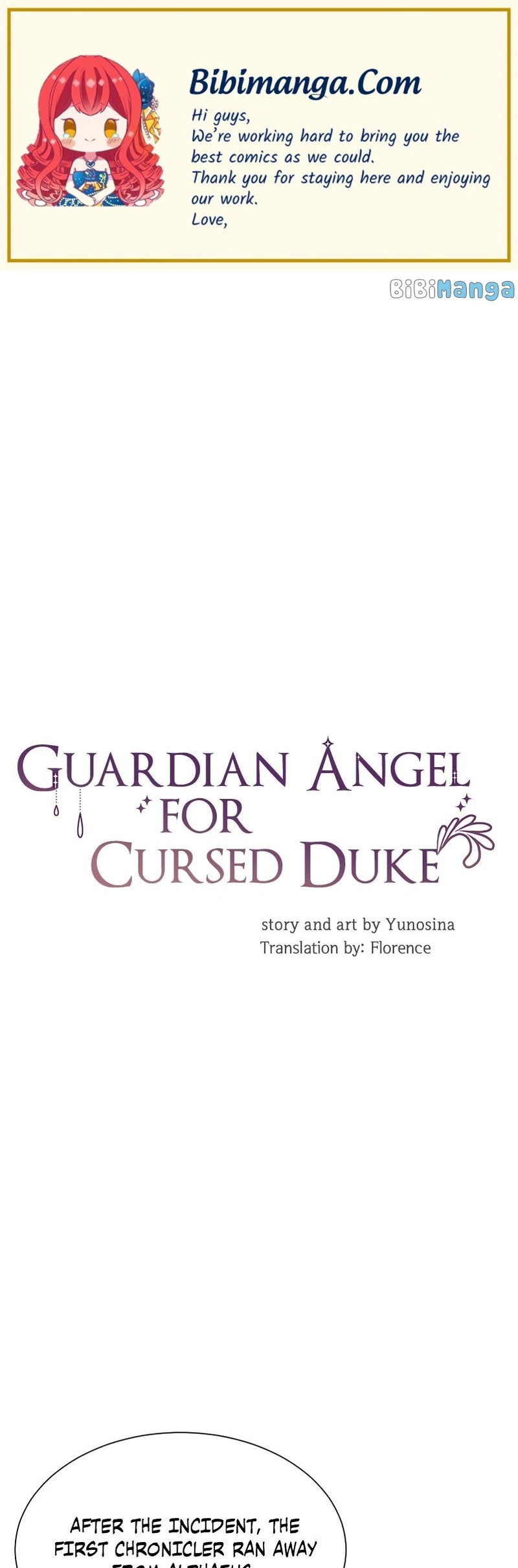 I Saved The Cursed Duke chapter 84 - page 1
