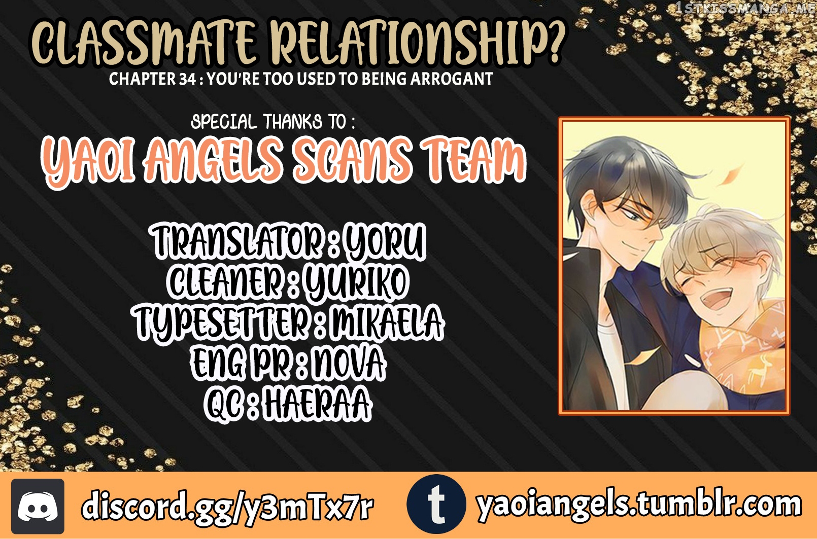 Classmate Relationship? chapter 34 - page 1