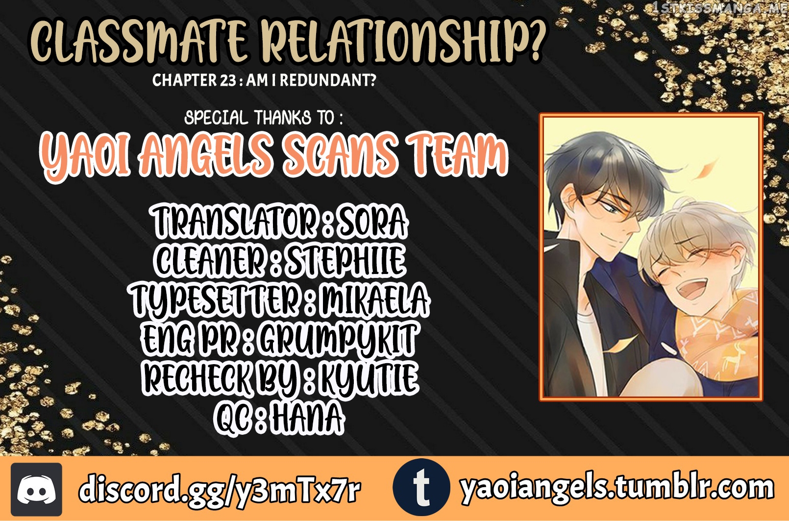 Classmate Relationship? chapter 23 - page 1