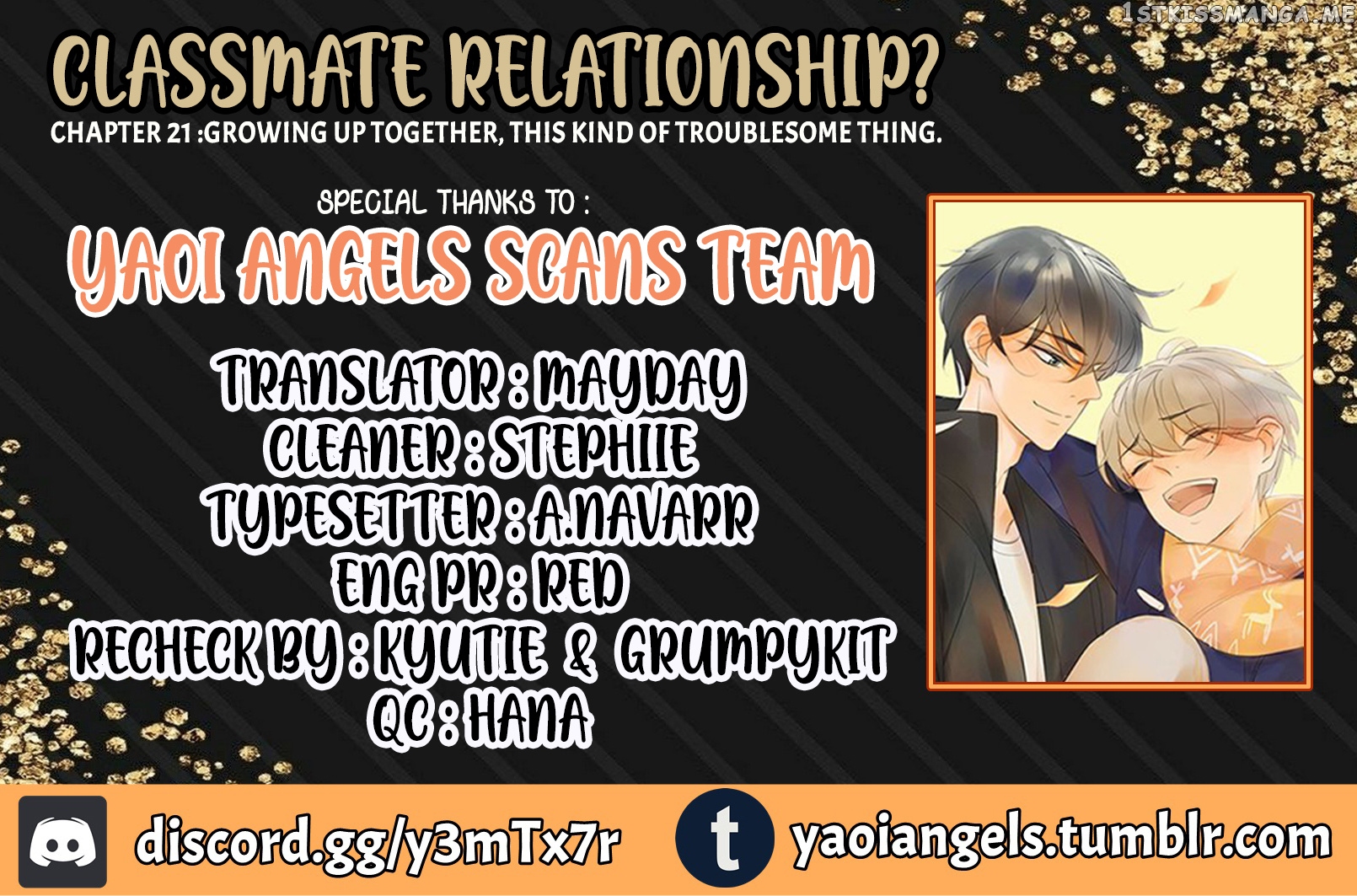 Classmate Relationship? chapter 21 - page 1