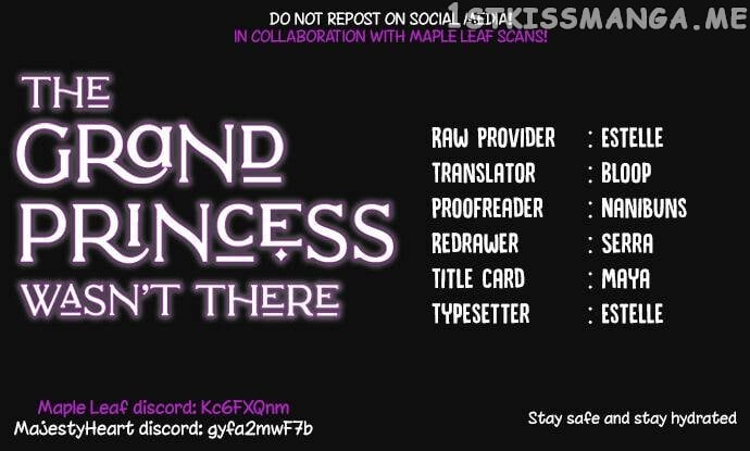 The Grand Princess Was Not There chapter 18 - page 1