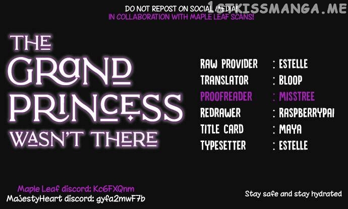The Grand Princess Was Not There chapter 14 - page 1