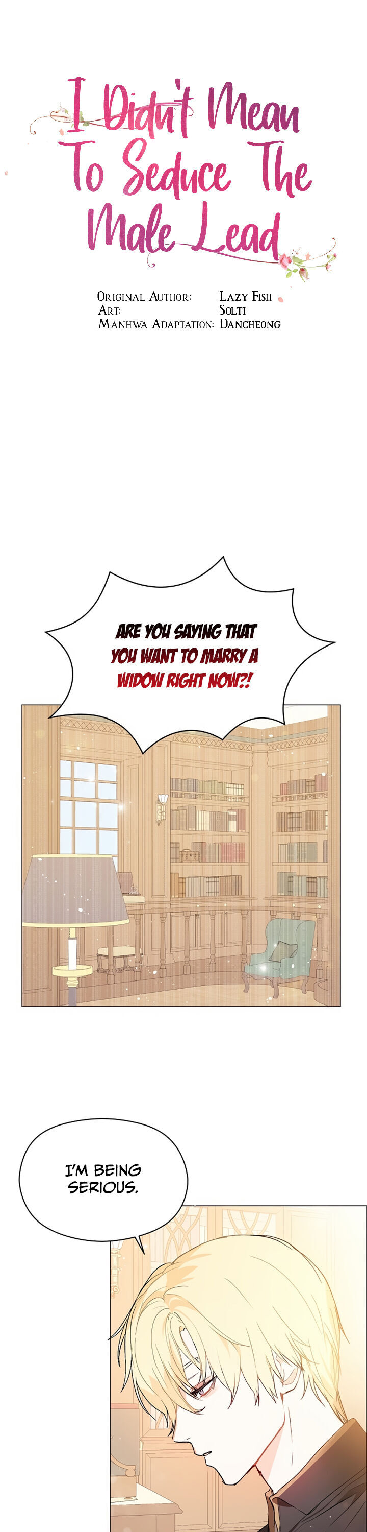 I Didn’t Mean to Seduce the Male Lead chapter 15 - page 1