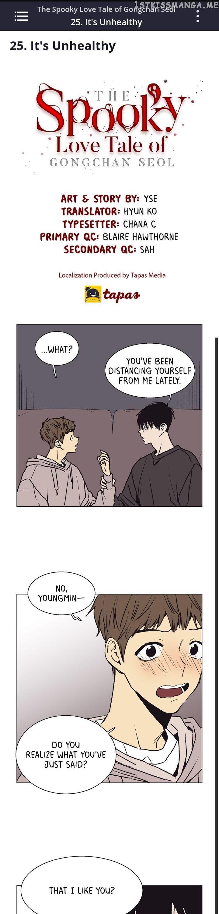 The Spooky Love Tale Of Gongchan Seol chapter 25 - page 2