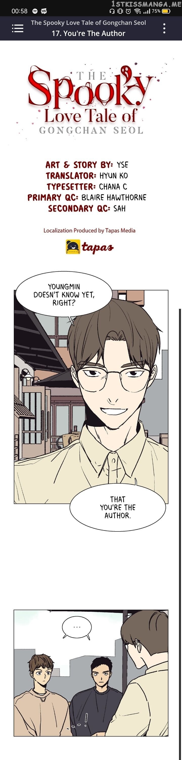 The Spooky Love Tale Of Gongchan Seol chapter 17 - page 2