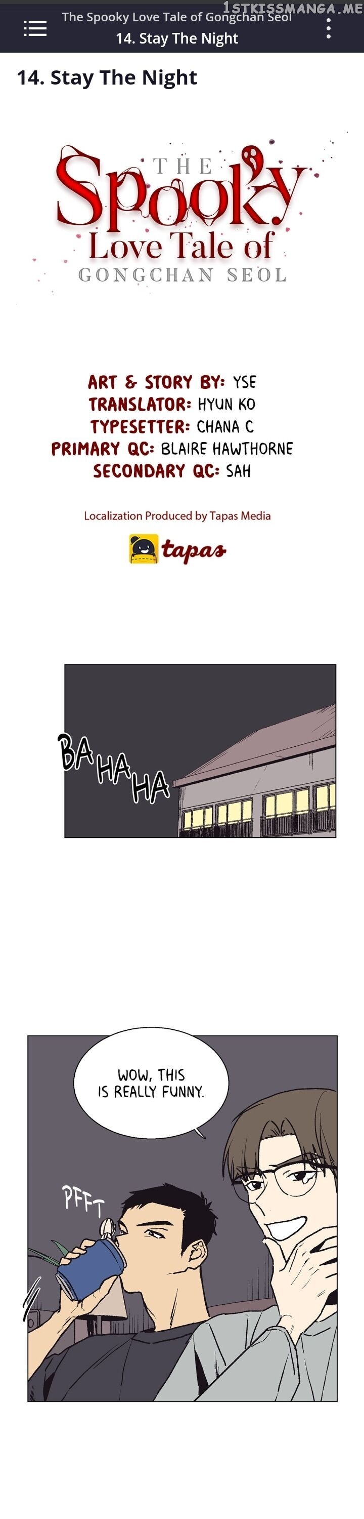 The Spooky Love Tale Of Gongchan Seol chapter 14 - page 2