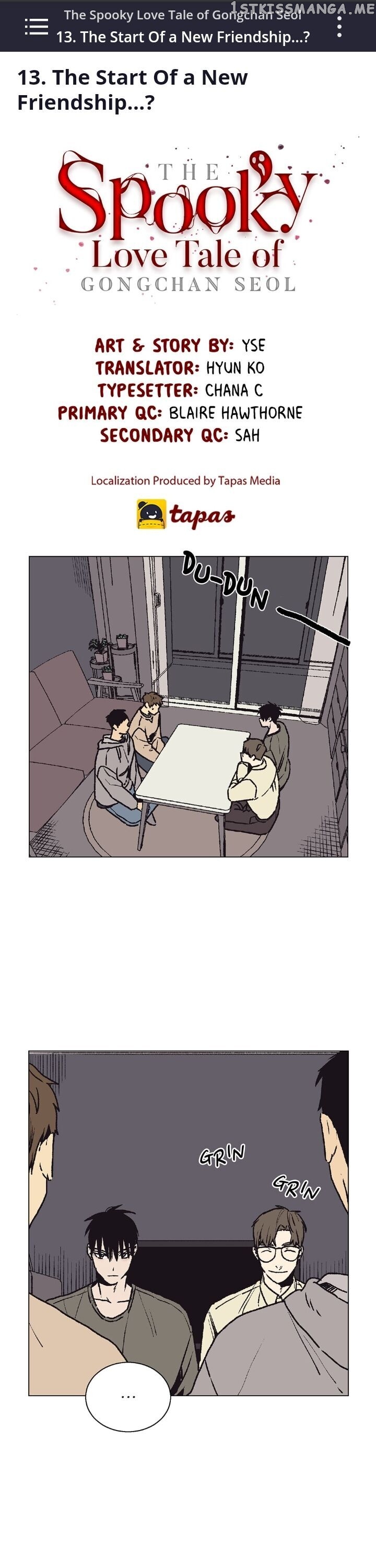 The Spooky Love Tale Of Gongchan Seol chapter 13 - page 2