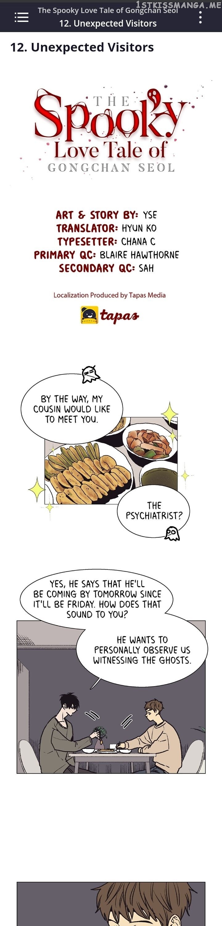 The Spooky Love Tale Of Gongchan Seol chapter 12 - page 2