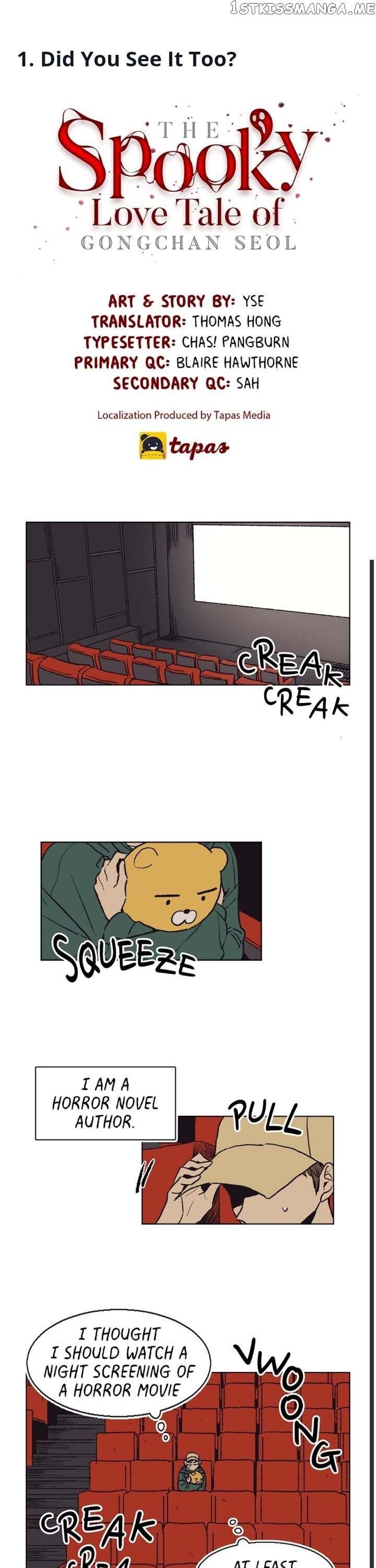 The Spooky Love Tale Of Gongchan Seol chapter 1 - page 2