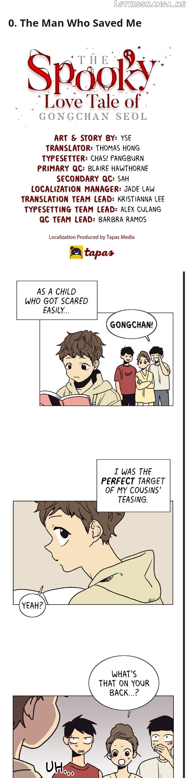 The Spooky Love Tale Of Gongchan Seol chapter 0 - page 2