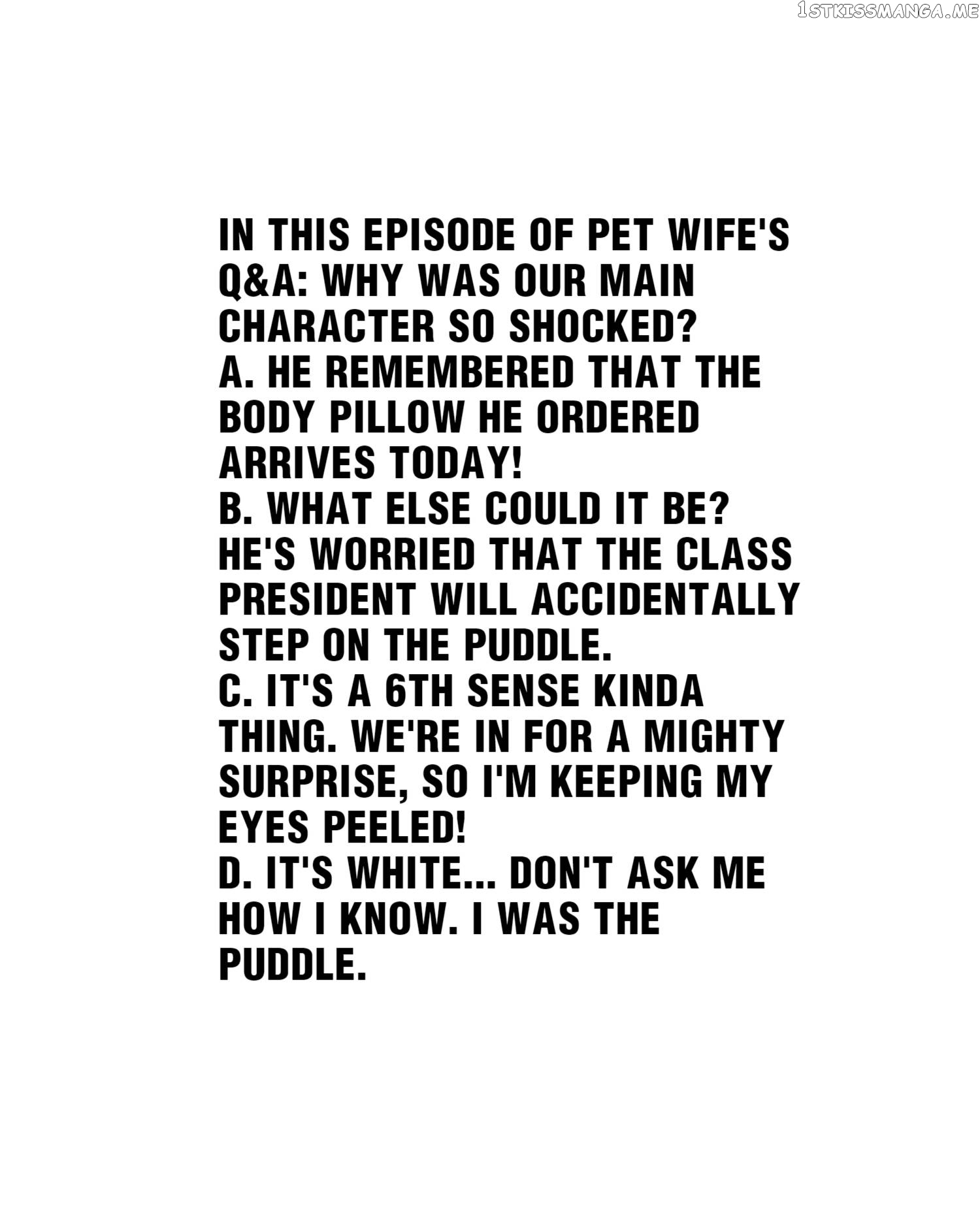 How To Properly Care For Your Pet Wife chapter 64 - page 54