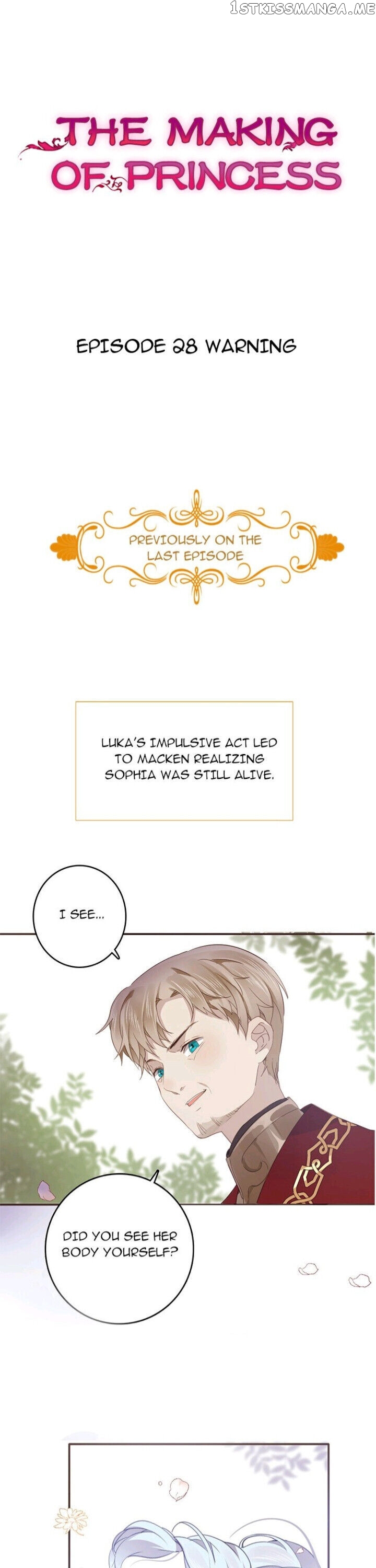 The Making Of A Princess chapter 28 - page 1