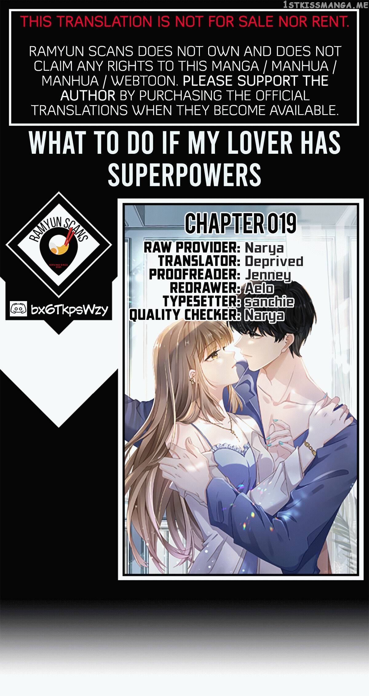 What To Do If My Lover Has Superpowers chapter 19 - page 1