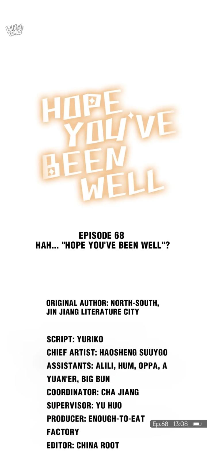 Hope You’ve Been Well Chapter 68 - page 2