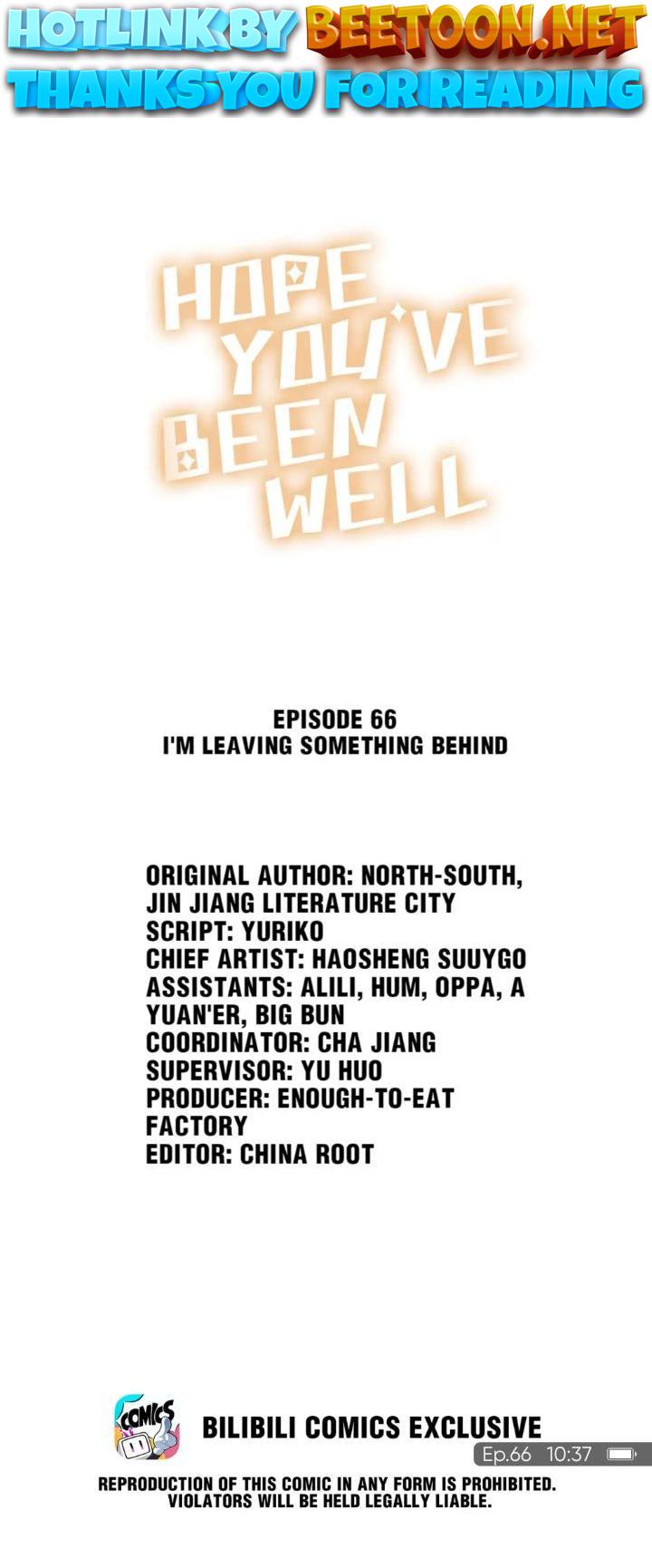 Hope You’ve Been Well Chapter 66 - page 1
