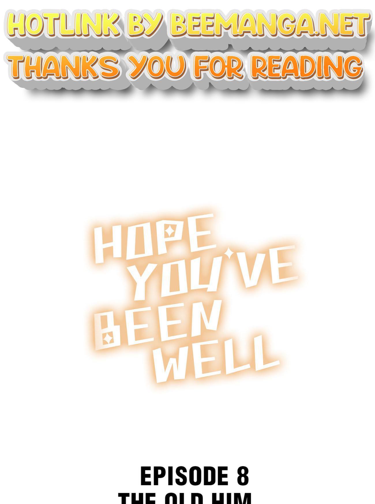 Hope You’ve Been Well Chapter 8 - page 1