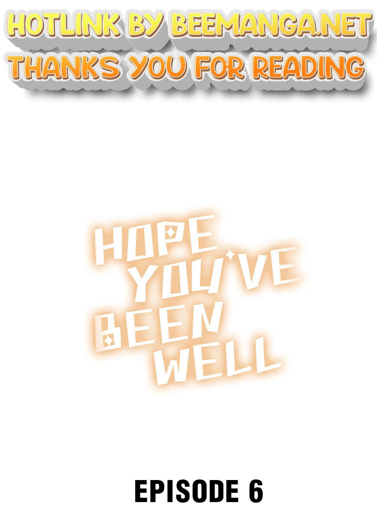 Hope You’ve Been Well Chapter 6 - page 1