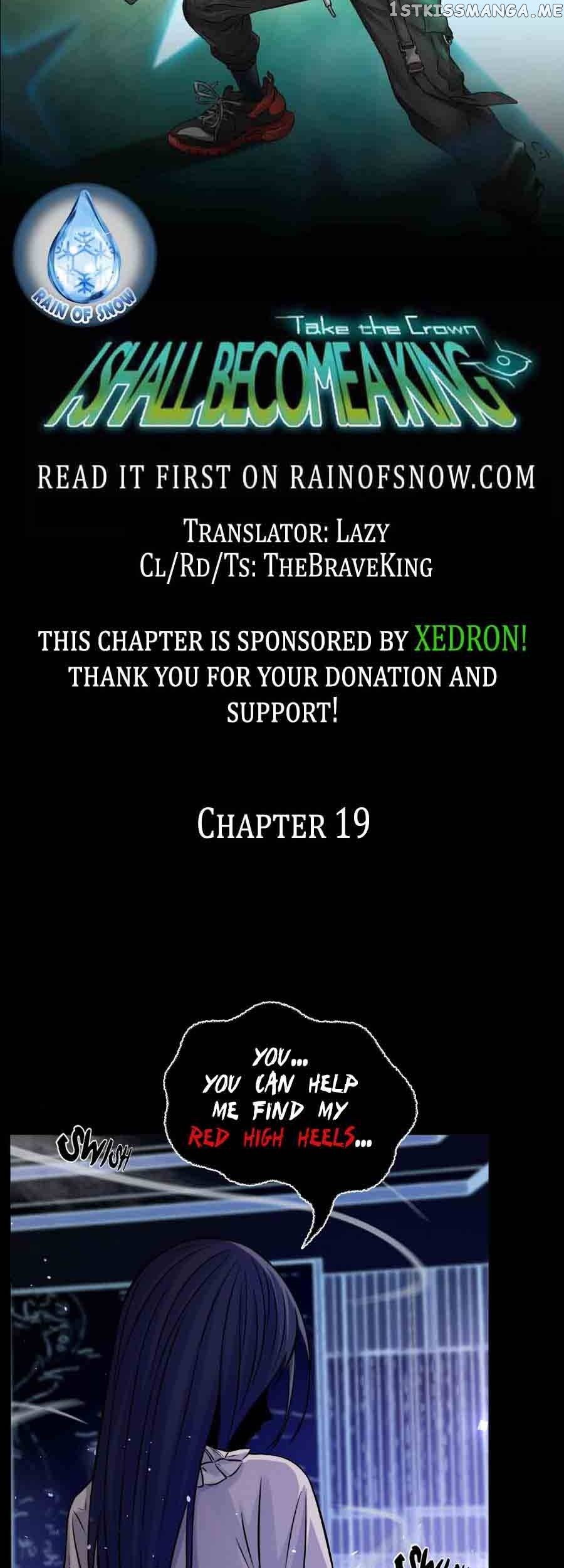 Take the crown, I want to be a king chapter 19 - page 3