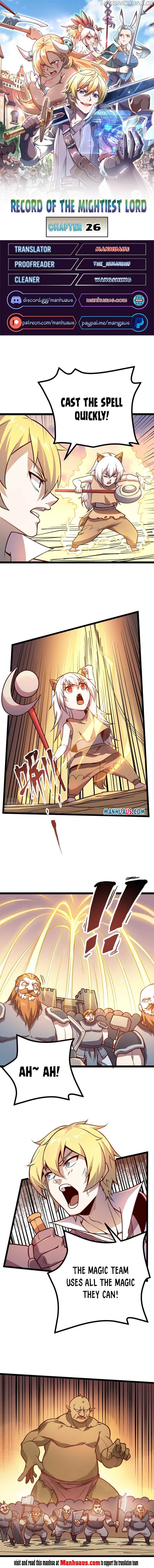 I am the Strongest Lord in Another World Chapter 26 - page 1